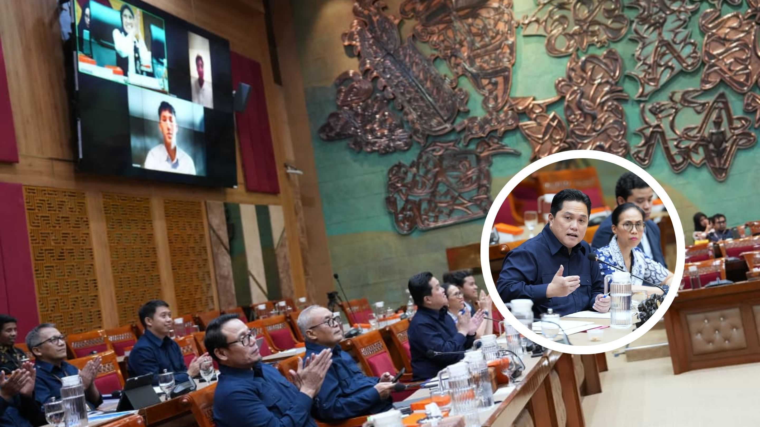 Komisi X DPR RI Setujui Naturalisasi Baker dan Vickery, Erick Thohir Apresiasi Dukungan